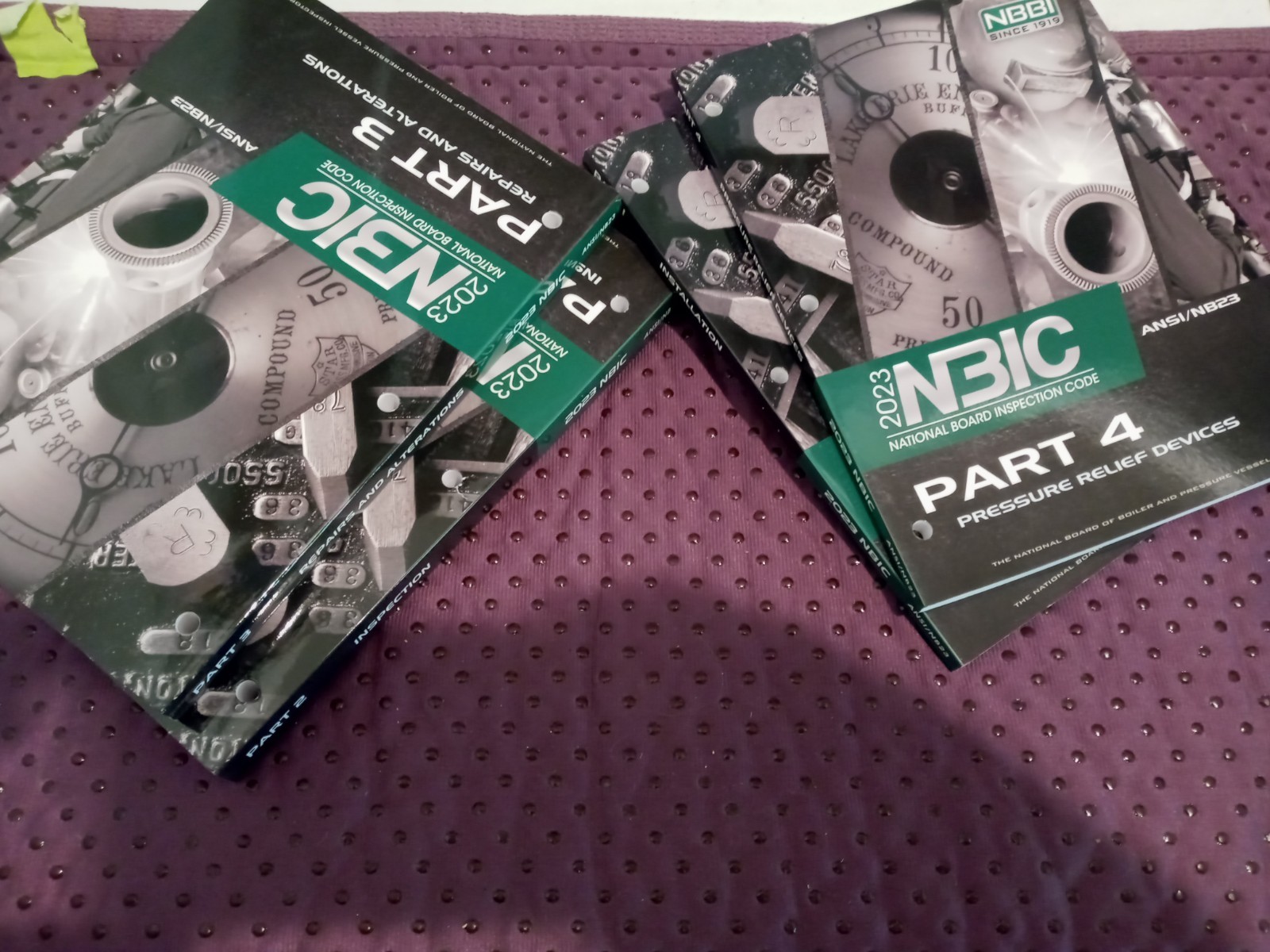 National Board Inspection Code 2023 Edition Paperback full Brand New set