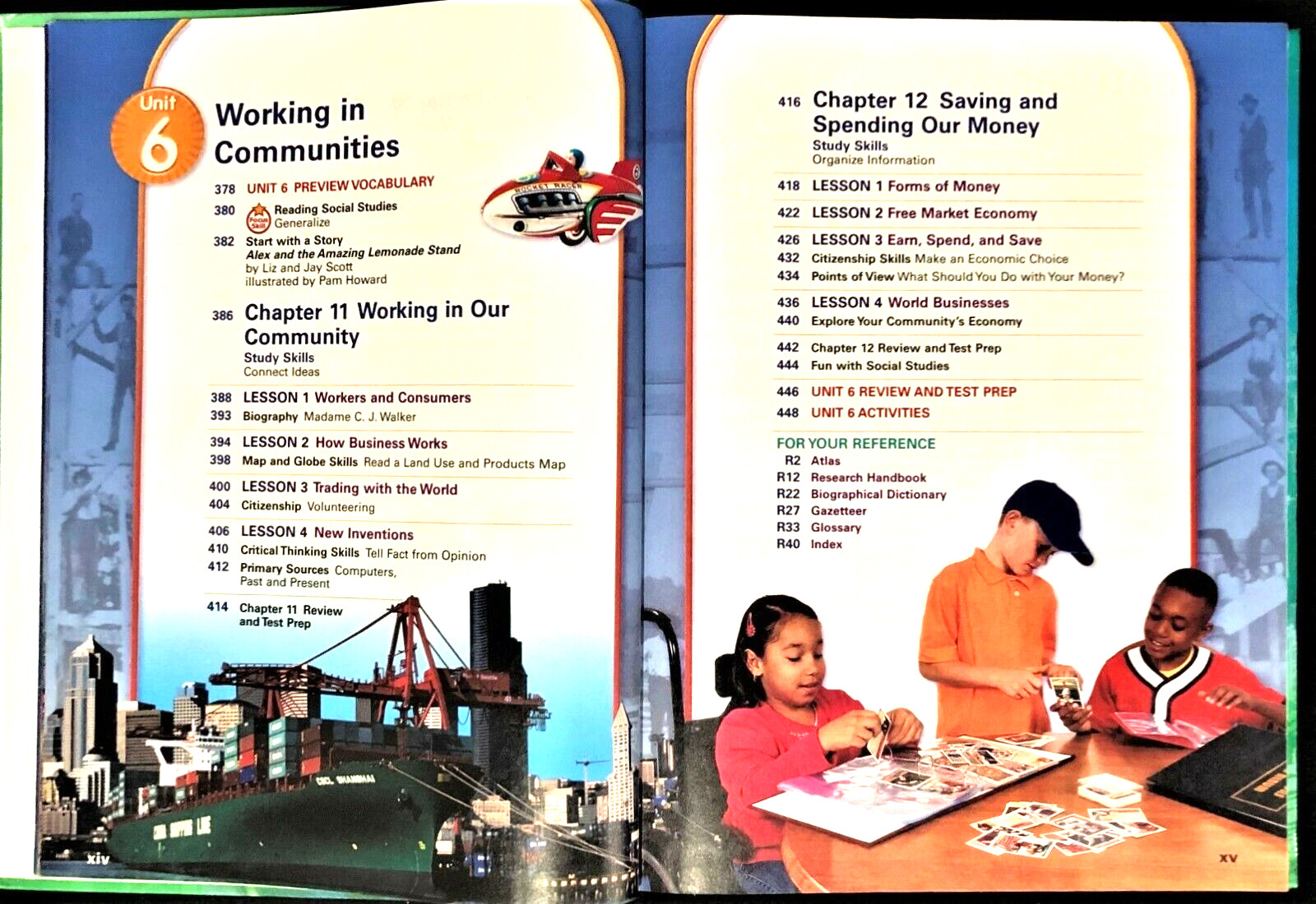3rd – SOCIAL STUDIES – OUR COMMUNITIES (Student Textbook) (2010, Harcourt)