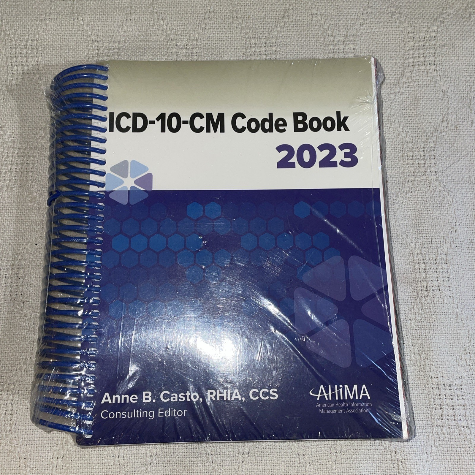 ICDM-10CM Code Book 2023 AHIMA Anne B Casto Editor Pre-owned