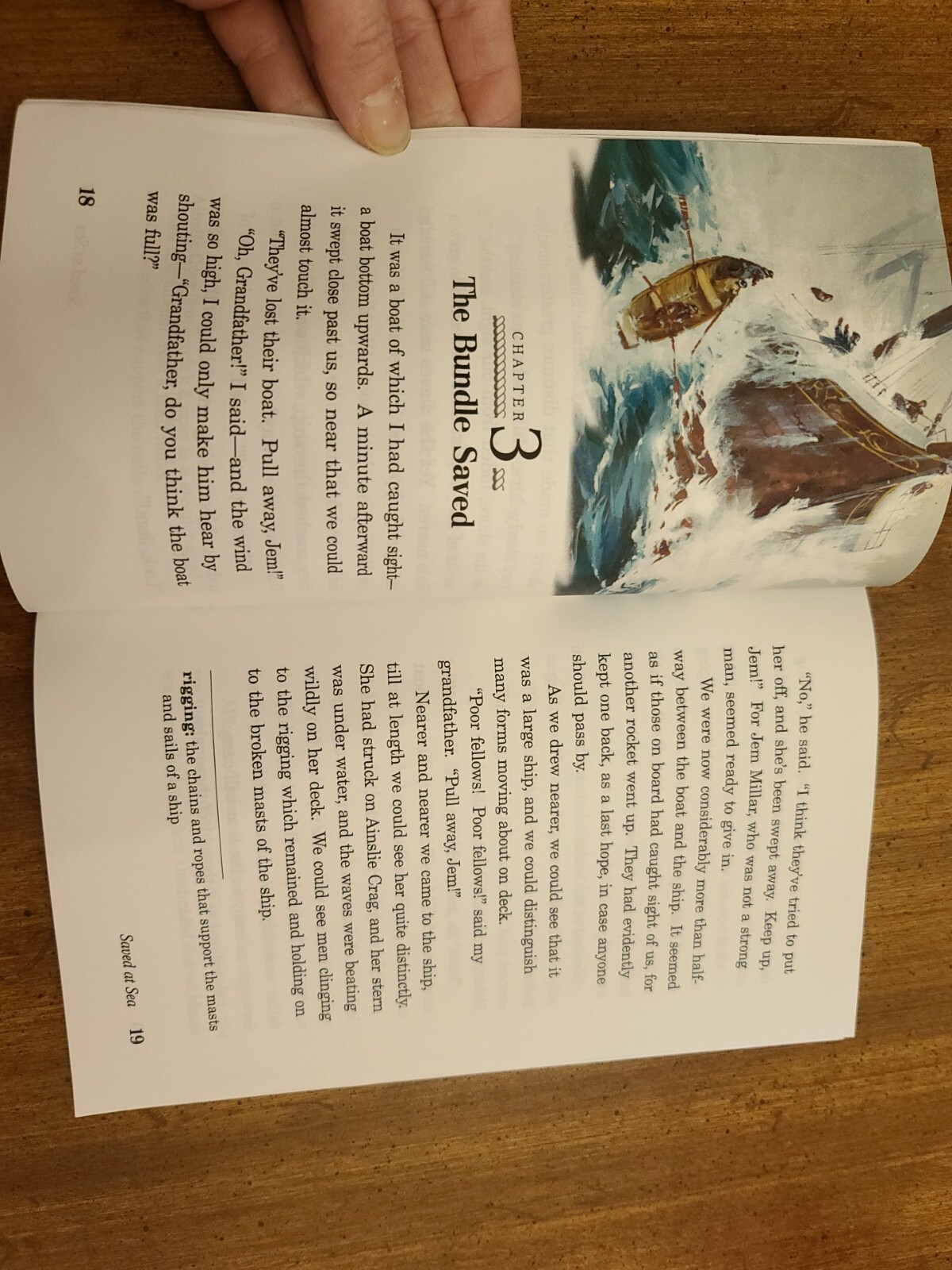 Abeka 4th Grade Saved at Sea Reader