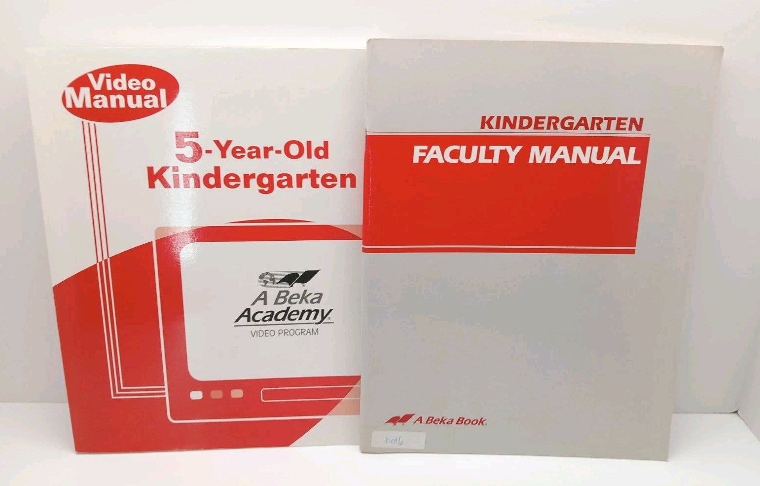 Abeka K5 Video Manual Daily Lesson Guide Faculty Manual Homeschool Curriculum