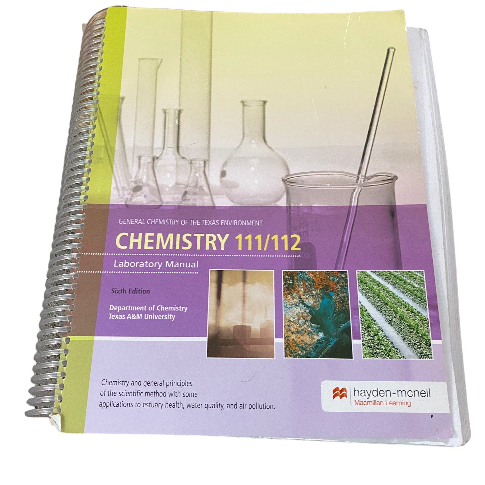 isbn 978-073808377-3 chemistry 111/112 lab manual