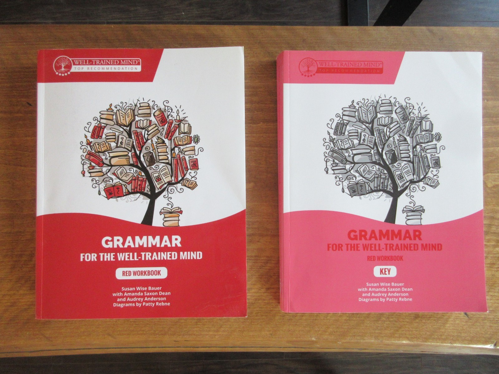 Grammar for the Well Trained Mind Red Workbook and Answer Key- Grade 5+