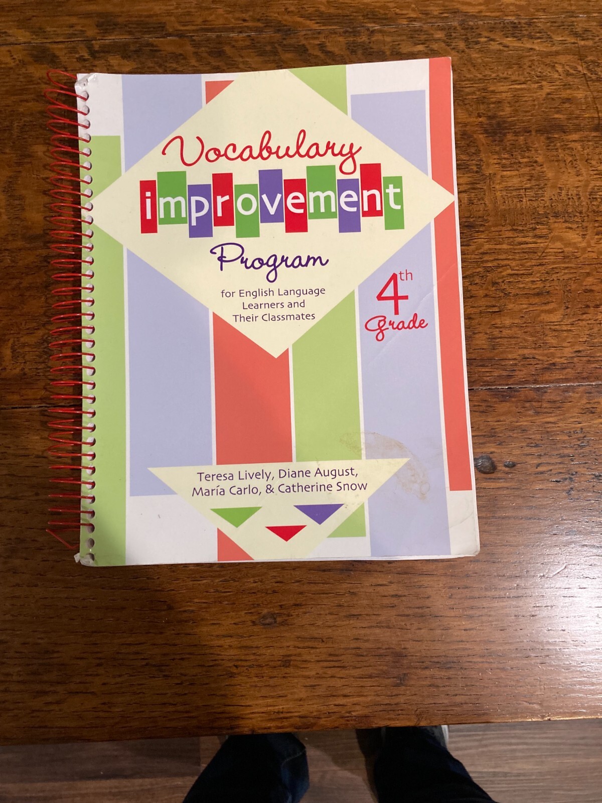 Vocabulary Improvement Program for English Language Learners and Their Classmate
