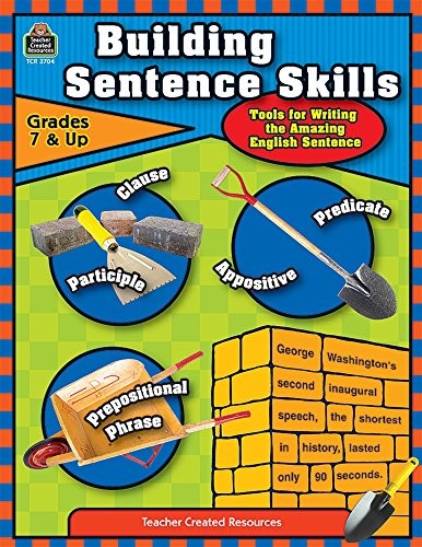 BUILDING SENTENCE SKILLS By Brian Backman *Excellent Condition*
