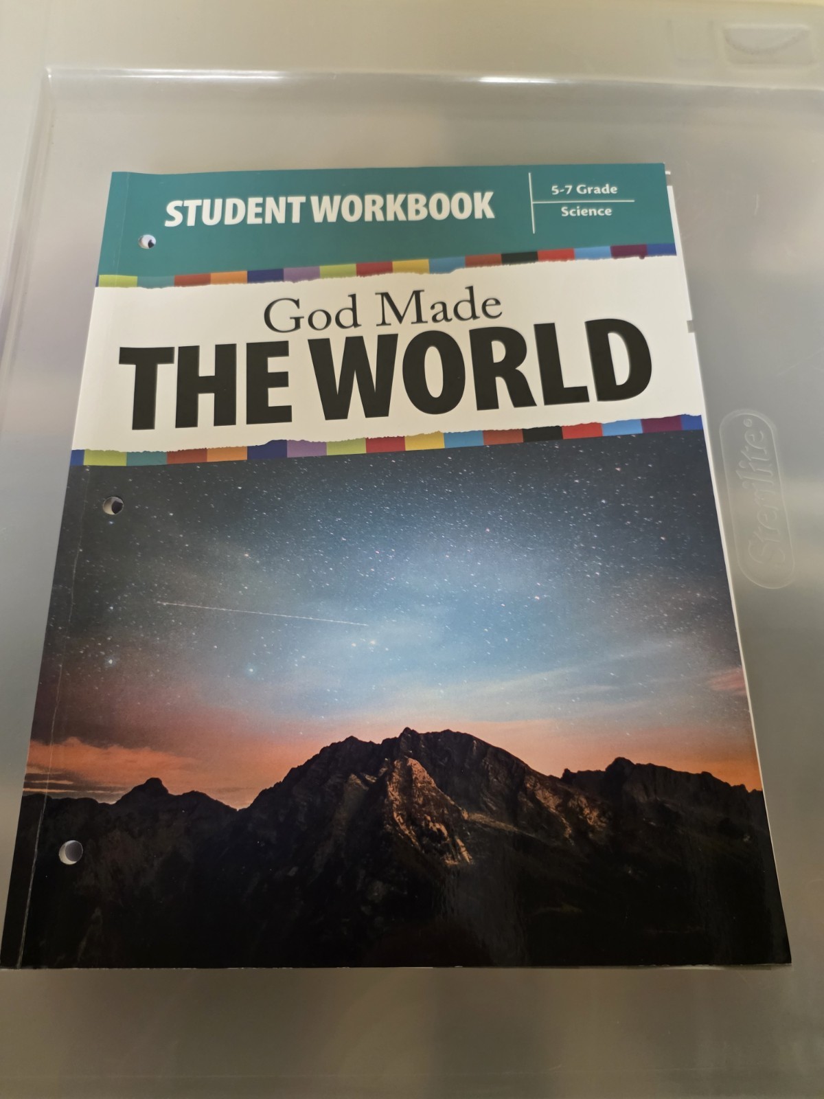 God Made the World Generations Student Workbook 5-7 Grade Science