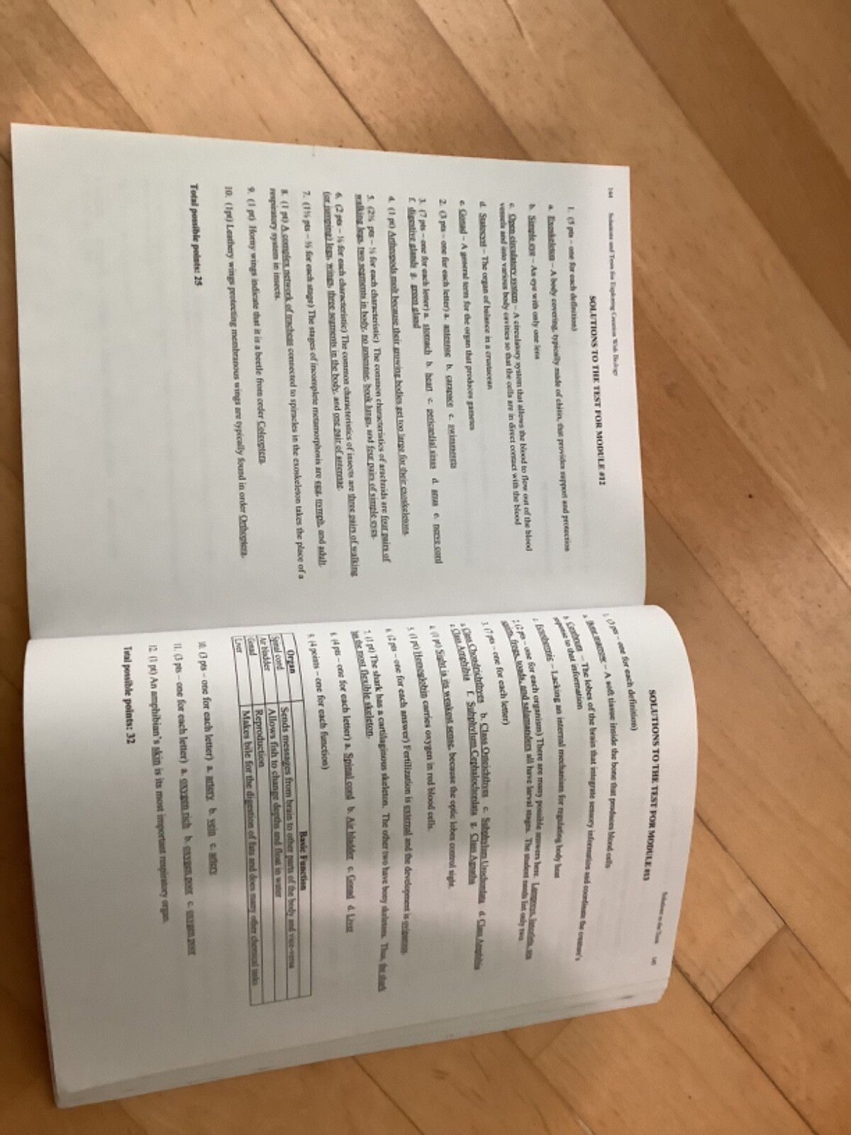 Solutions and Tests for Exploring Creation With Biology by Marilyn F. Durnell…