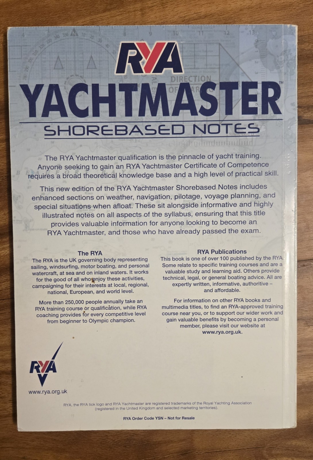 RYA Yachtmaster Shorebased Notes