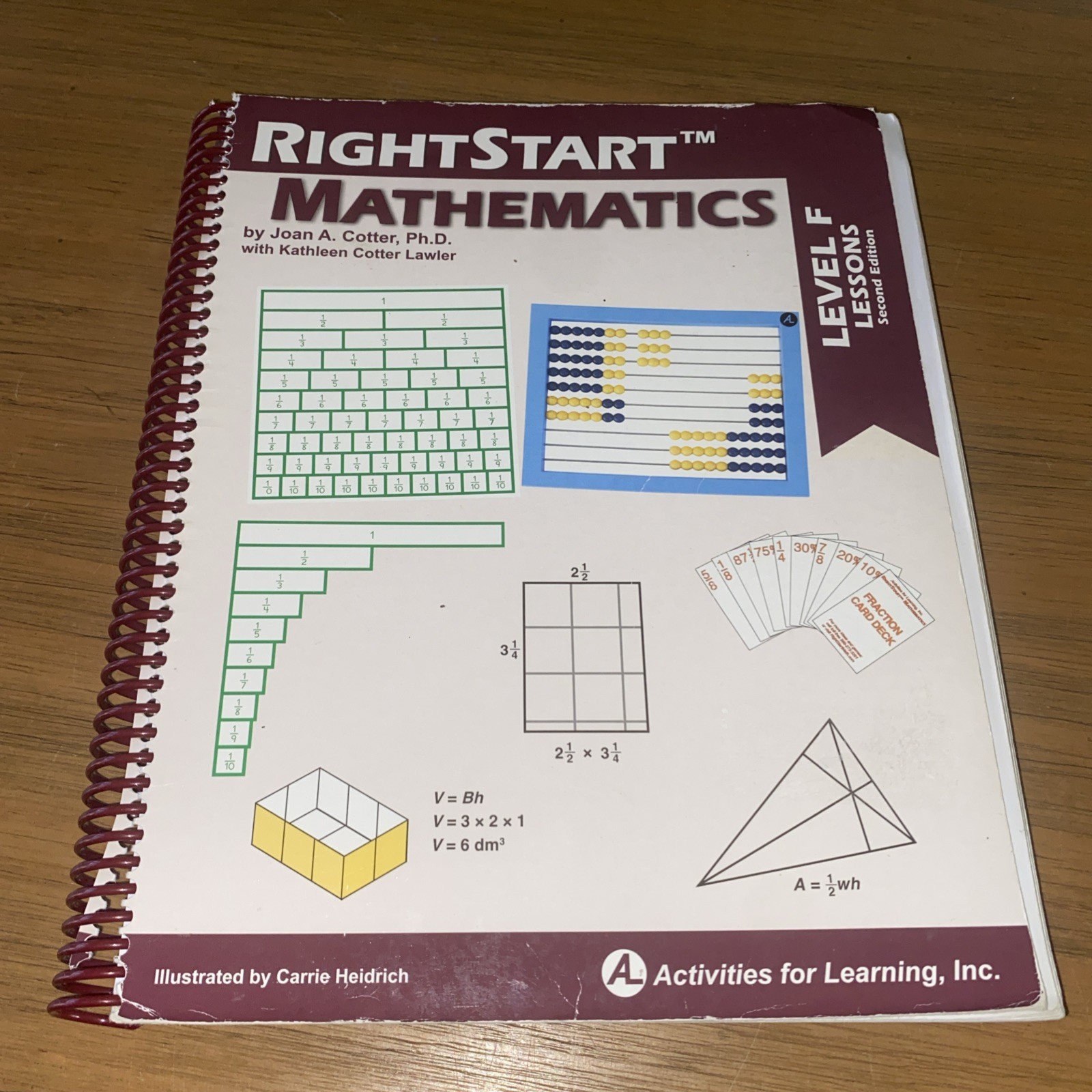 RightStart(tm) Mathematics – – Spiral-bound, by Ph.D. with Kathleen –