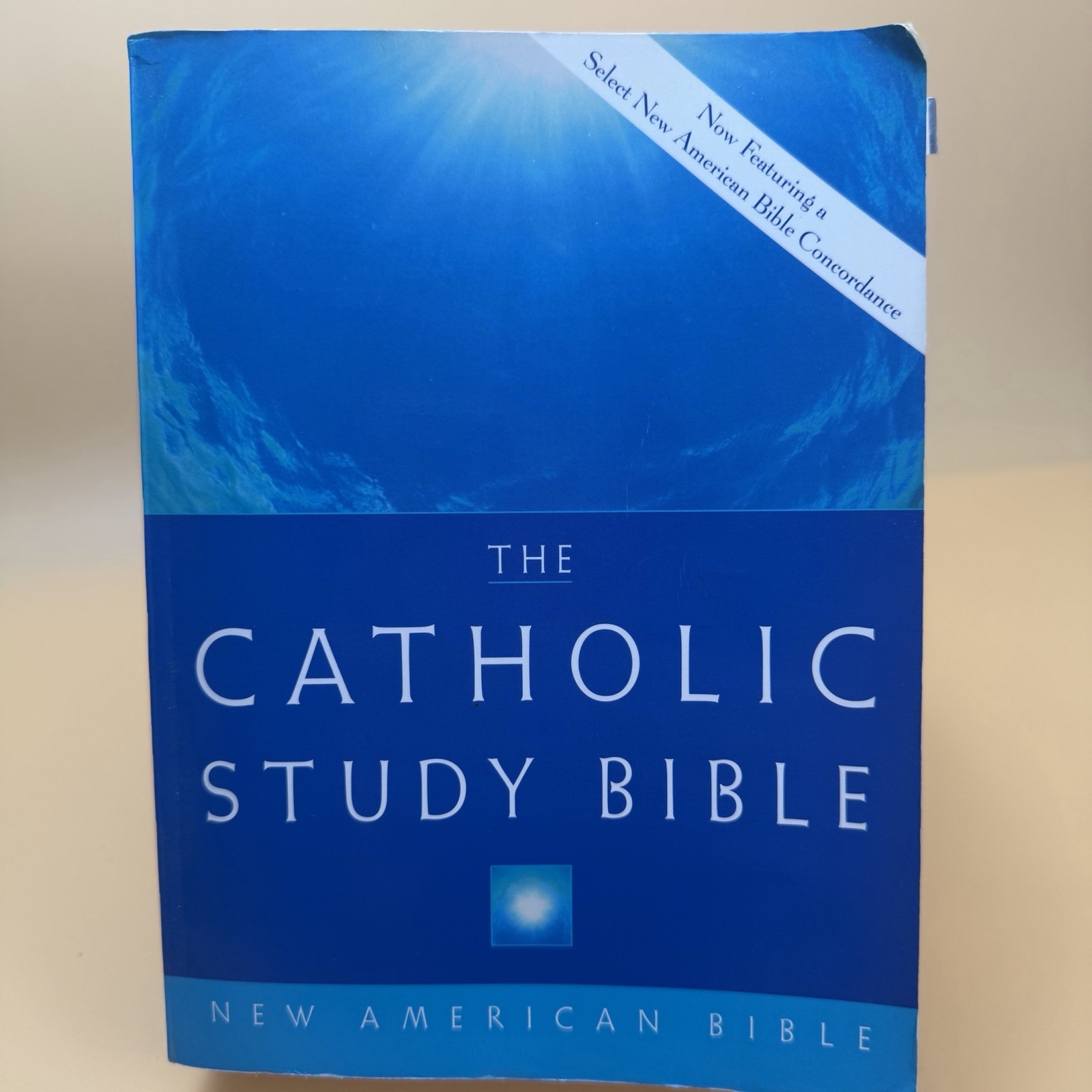 The Catholic Study Bible NAB New American Bible 1990 Index Tabs ~Fast Shipping~