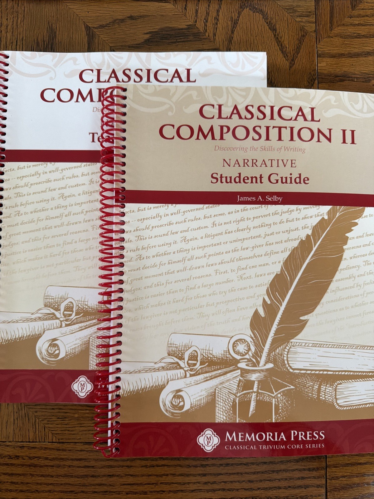 Memoria Press Classical Composition II Narrative Teacher & Student Guides