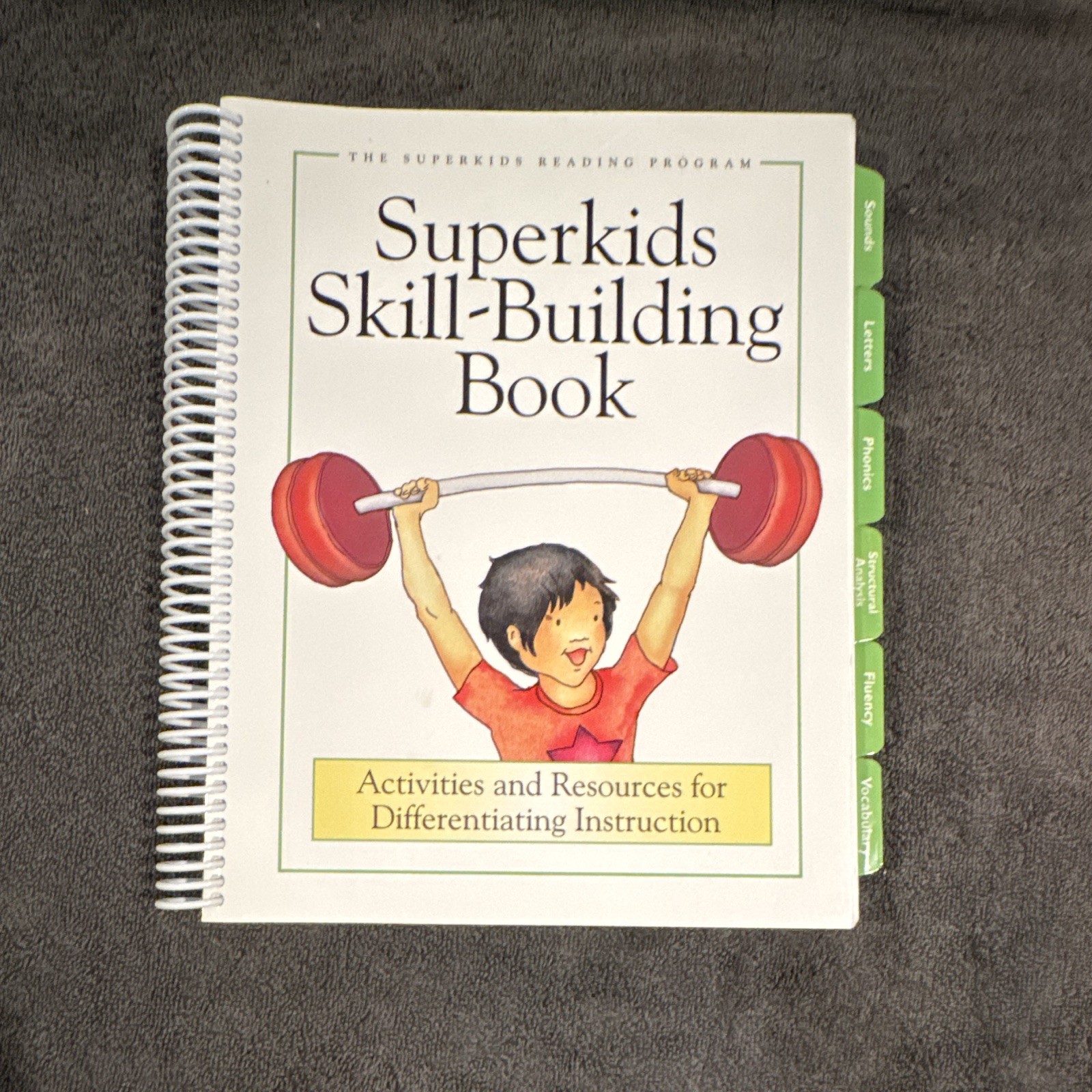 Zaner-Bloser Superkids Reading Program Skill-Building Book Spiralbound 2000