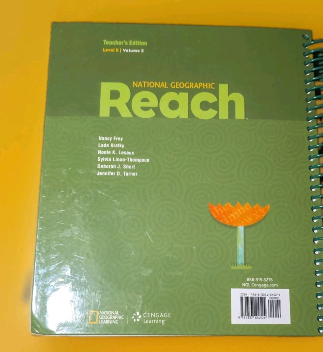 Reach Level E Volume 2 Teachers Edition Language Literacy GRADE 4