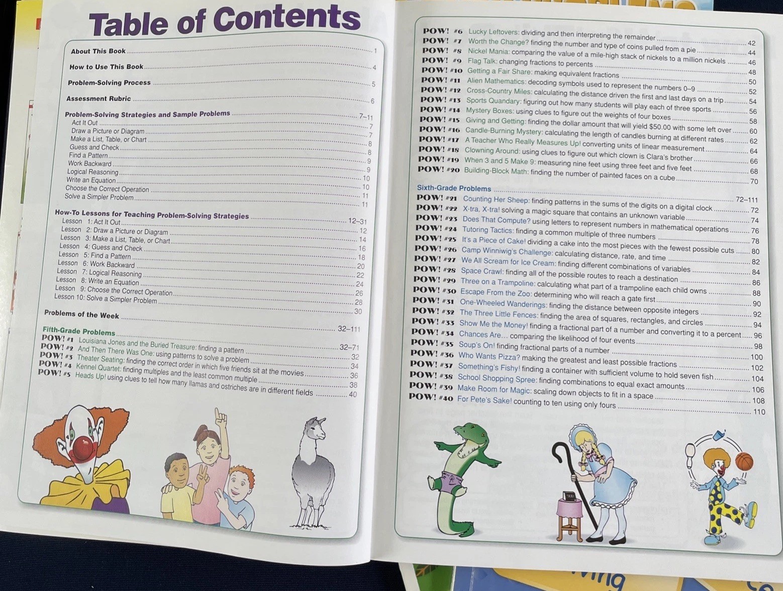 3 Math Activity Books- Engaging Structured Word Problem Solving Strategies