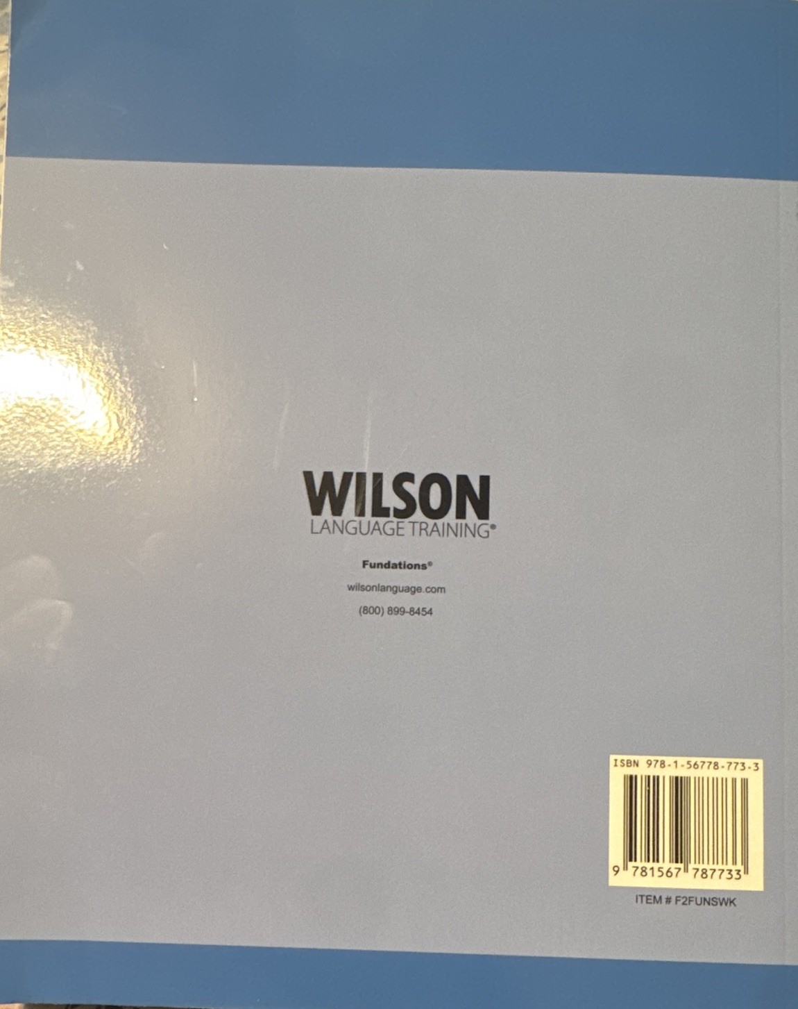 Wilson Language Training Fundations Practice Book Level K Kindergarten 2024