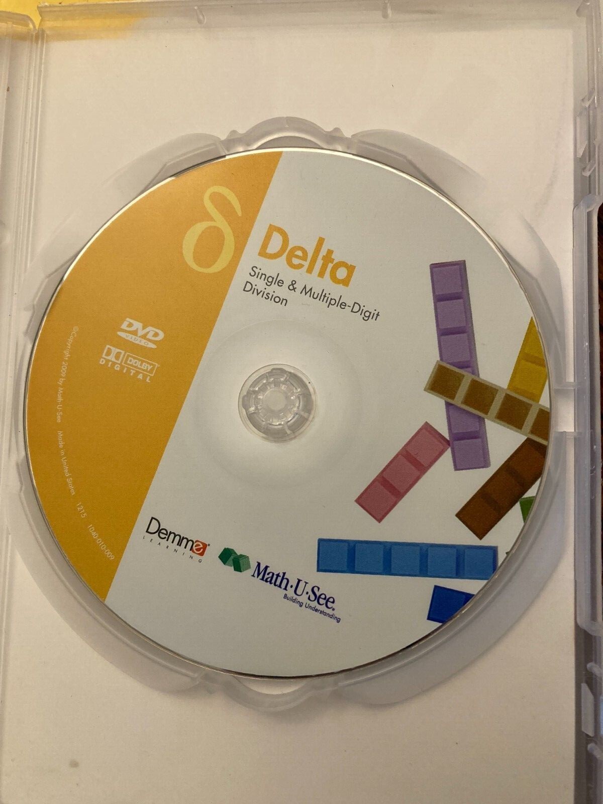 Math-U-See, Delta, Single and Multiple Digit Division