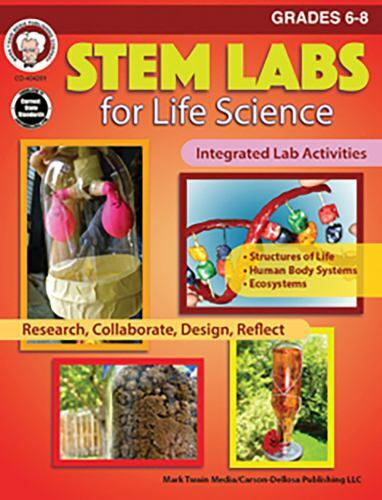 STEM Labs for Life Science, Grades 6-8 by Cameron, Schyrlet; Craig, Carolyn