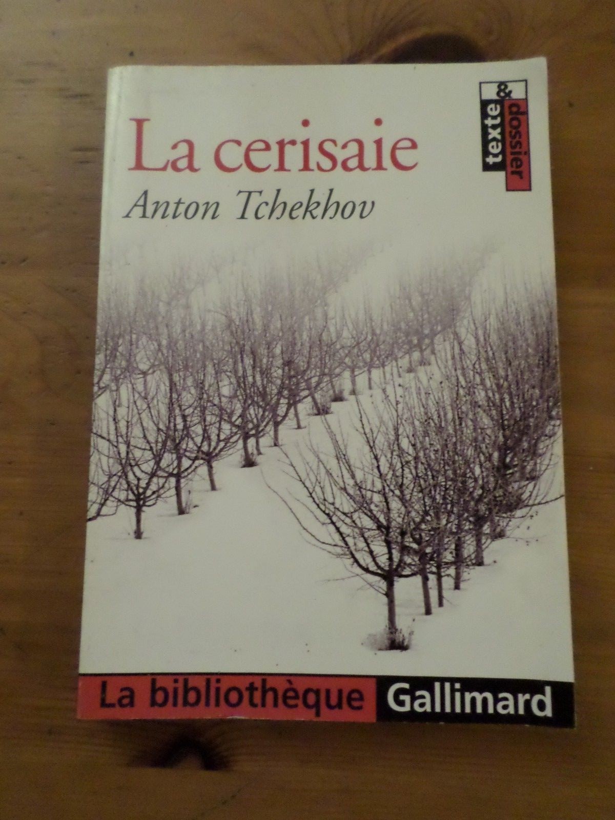 Book The Cherry Orchard – Anton Chekhov edition GALLIMARD