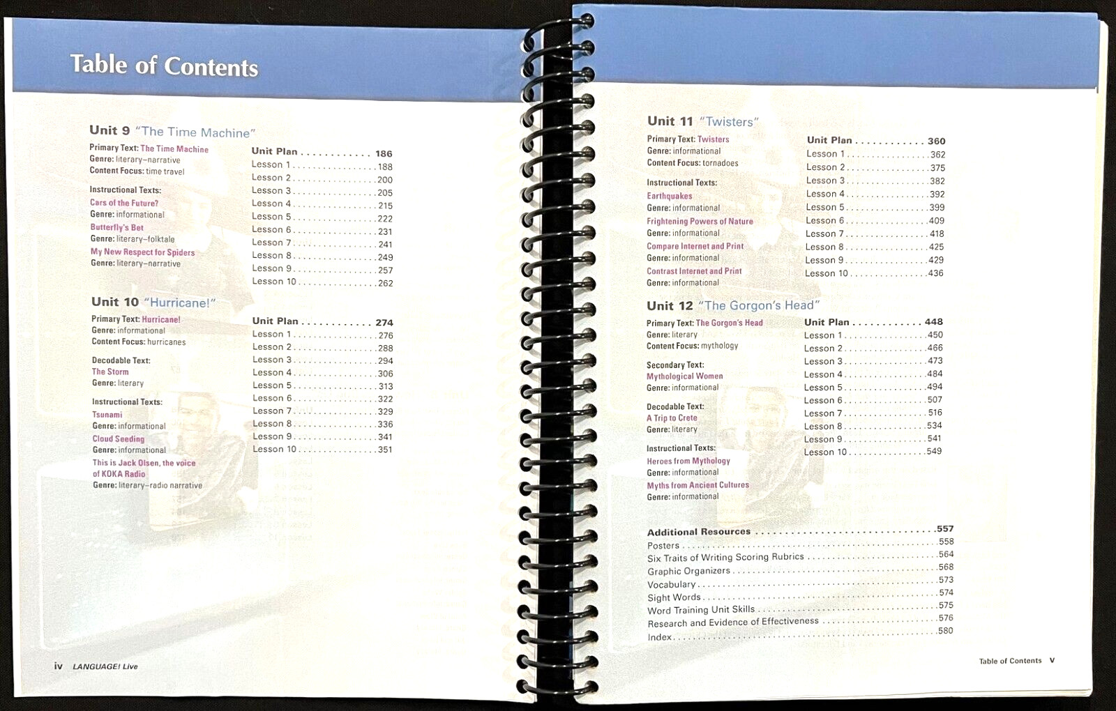 5th – 12th Grades -LANGUAGE! LIVE – TEACHER EDITION – Level 1 (Unit 7-12) (2014)