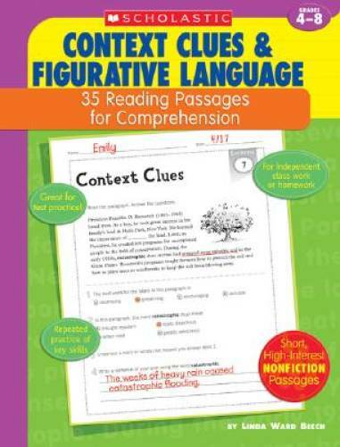 Context Clues & Figurative Language: 35 Reading Passages for Compre – GOOD