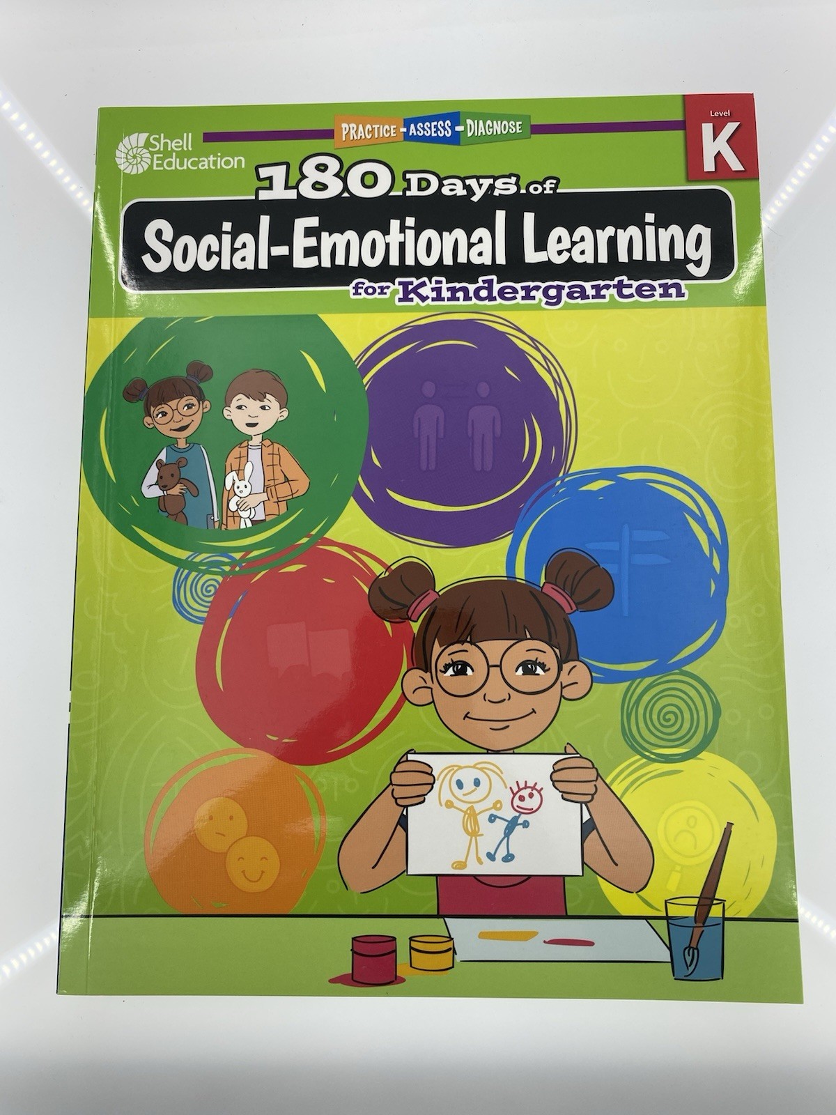 180 Days: Social-Emotional Learning for Kindergarten Practice Workbook NEW