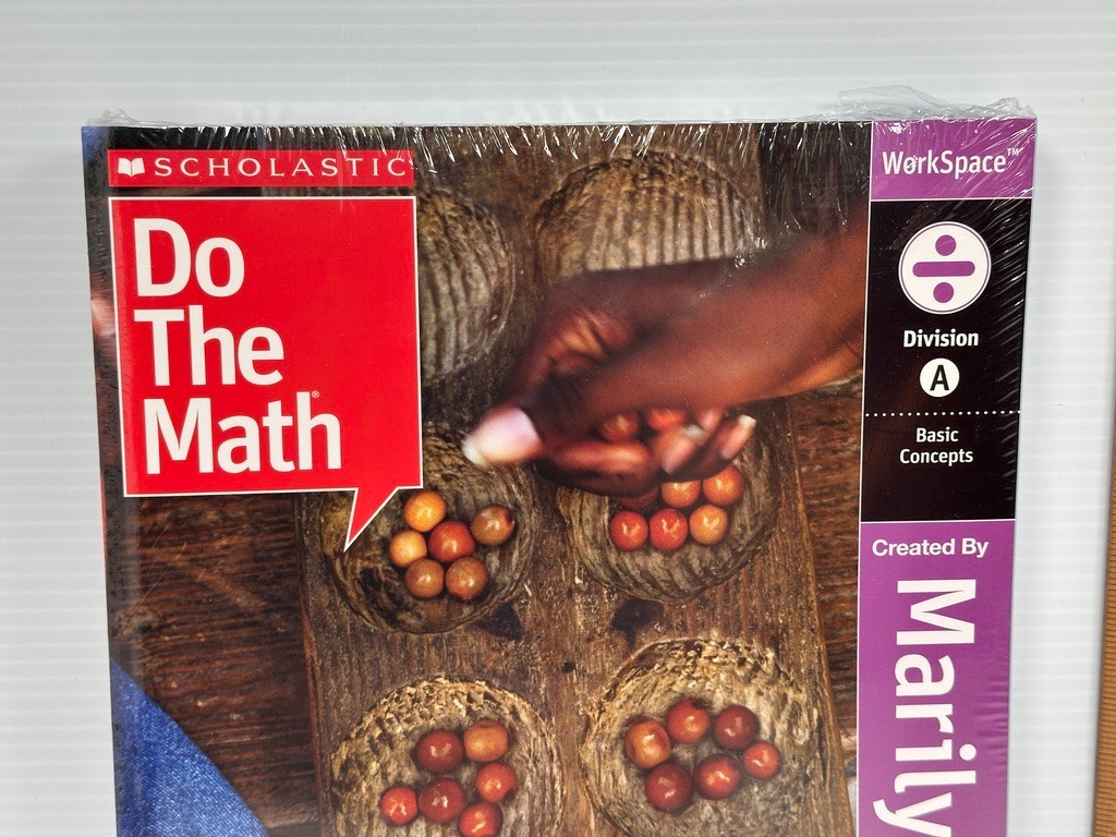 8 NEW SCHOLASTIC DO THE MATH WORKSPACE DIVISION A Basic Concepts MARILYN BURNS
