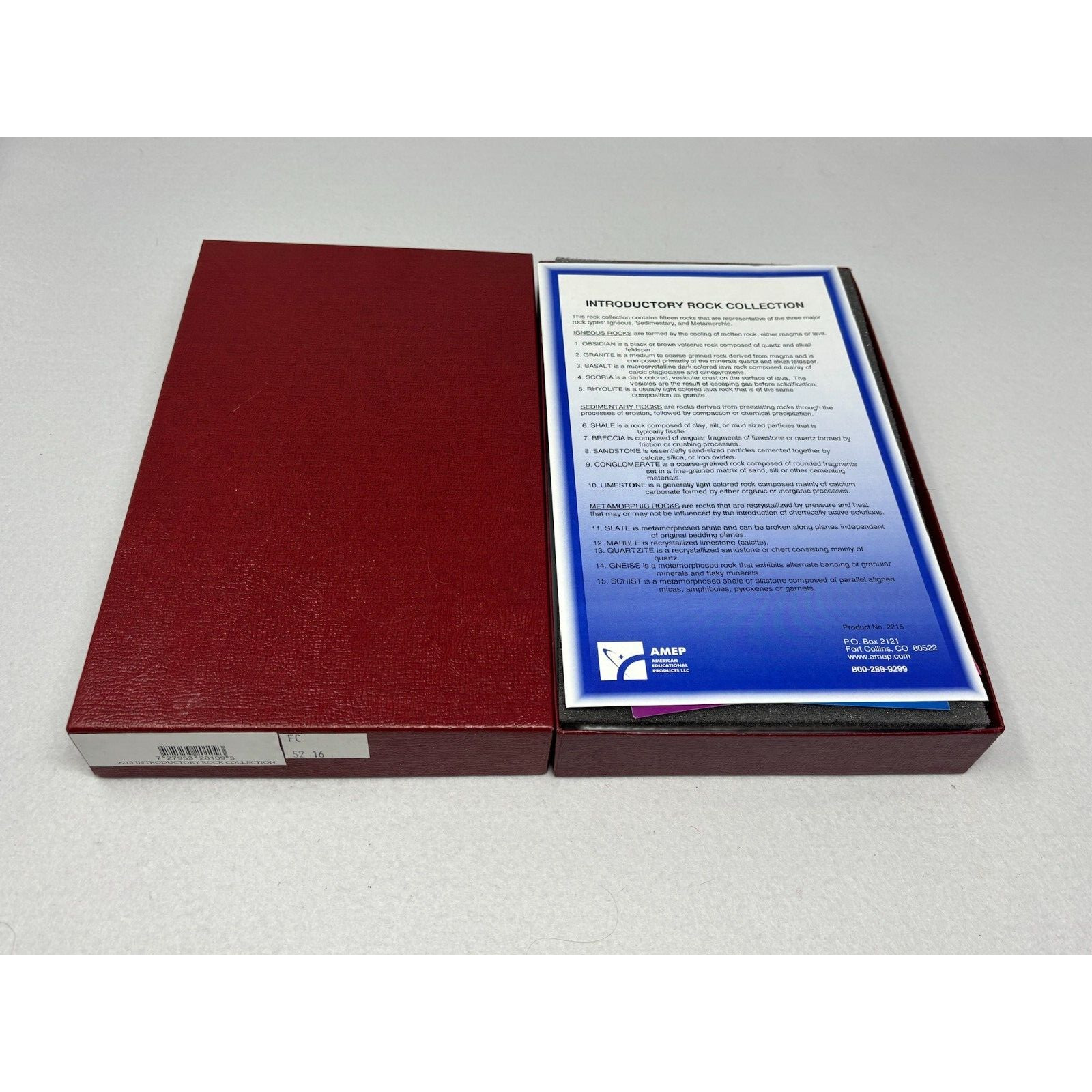 American Educational Introductory Rock Collection Science Elementary School
