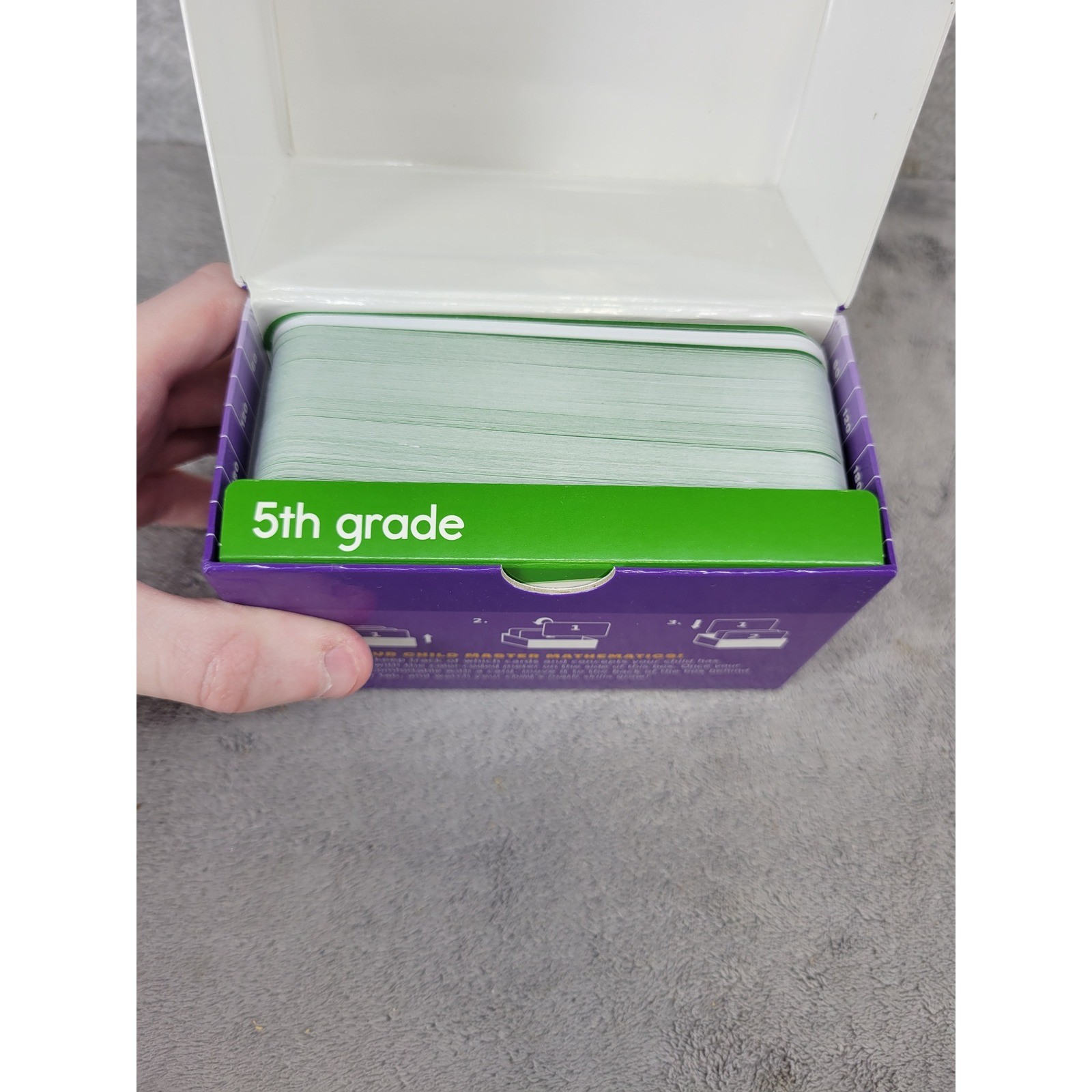 Sylvan Learning 5th Grade Math Flashcards 240 Cards Decimals Fractions Geometry