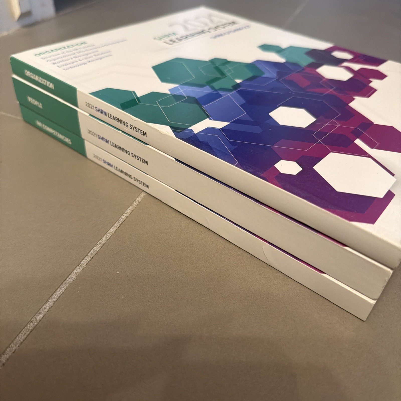 SHRM 2021 Learning System 3 Book lot | SHRM-CP & SHRM-SCP Exam Prep