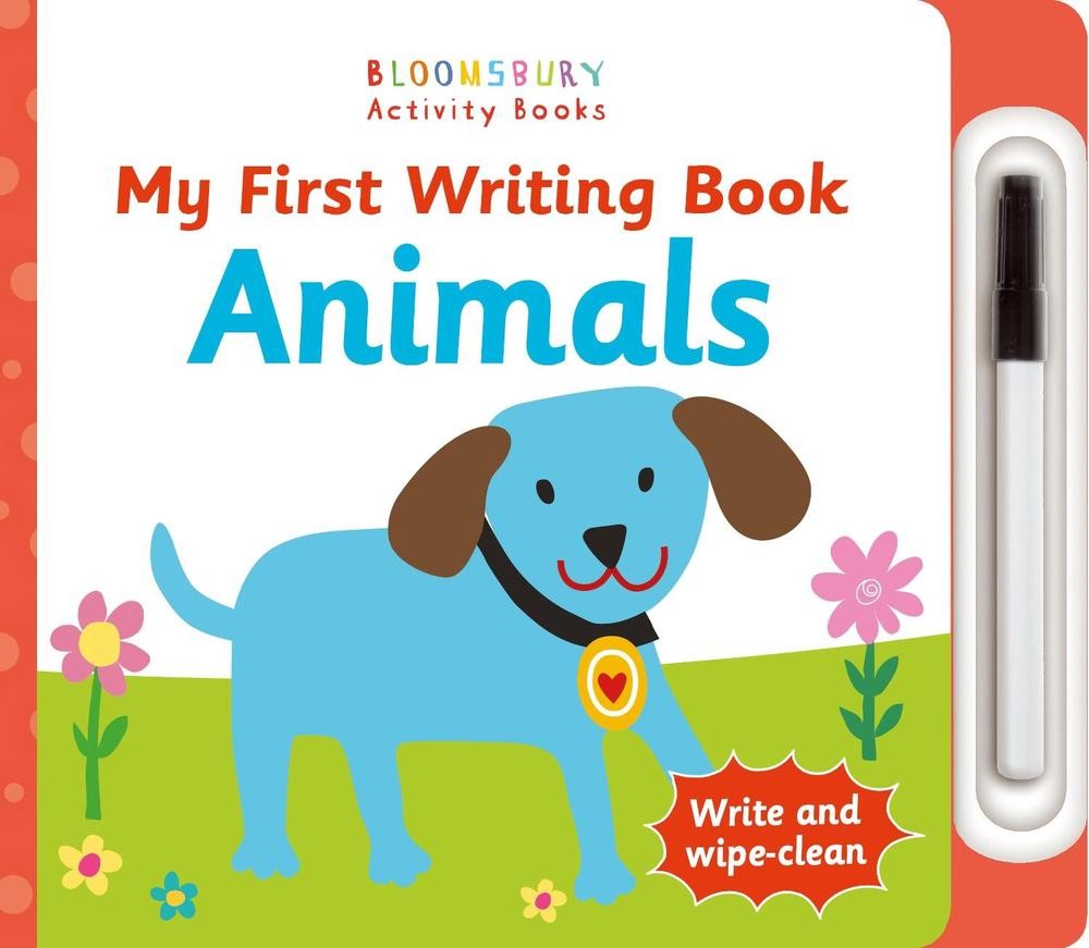 My First Writing Book Animals (English) Board Book Book