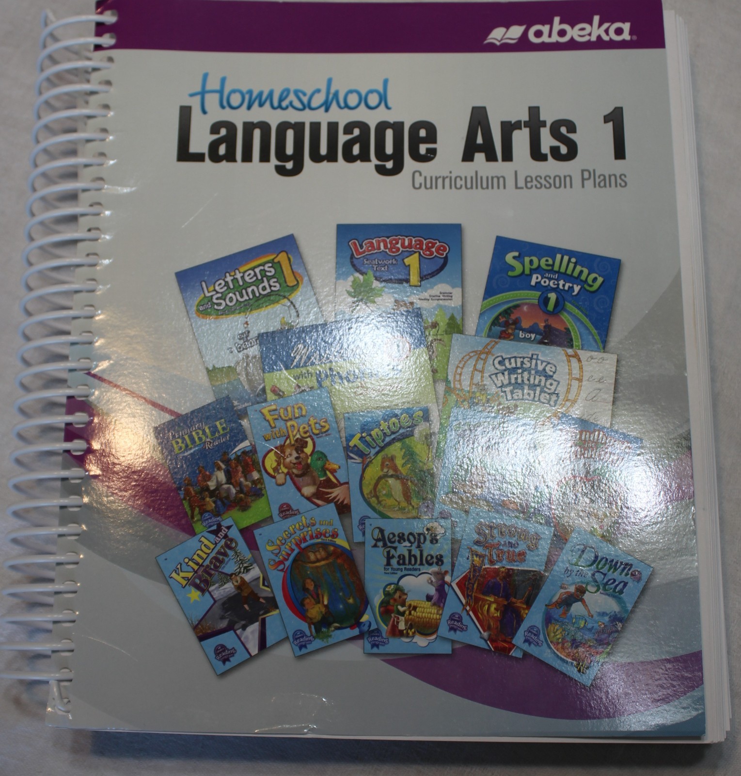 ABEKA Homeschool Language Arts 1 Curriculum Lesson Plans Brand New Bible
