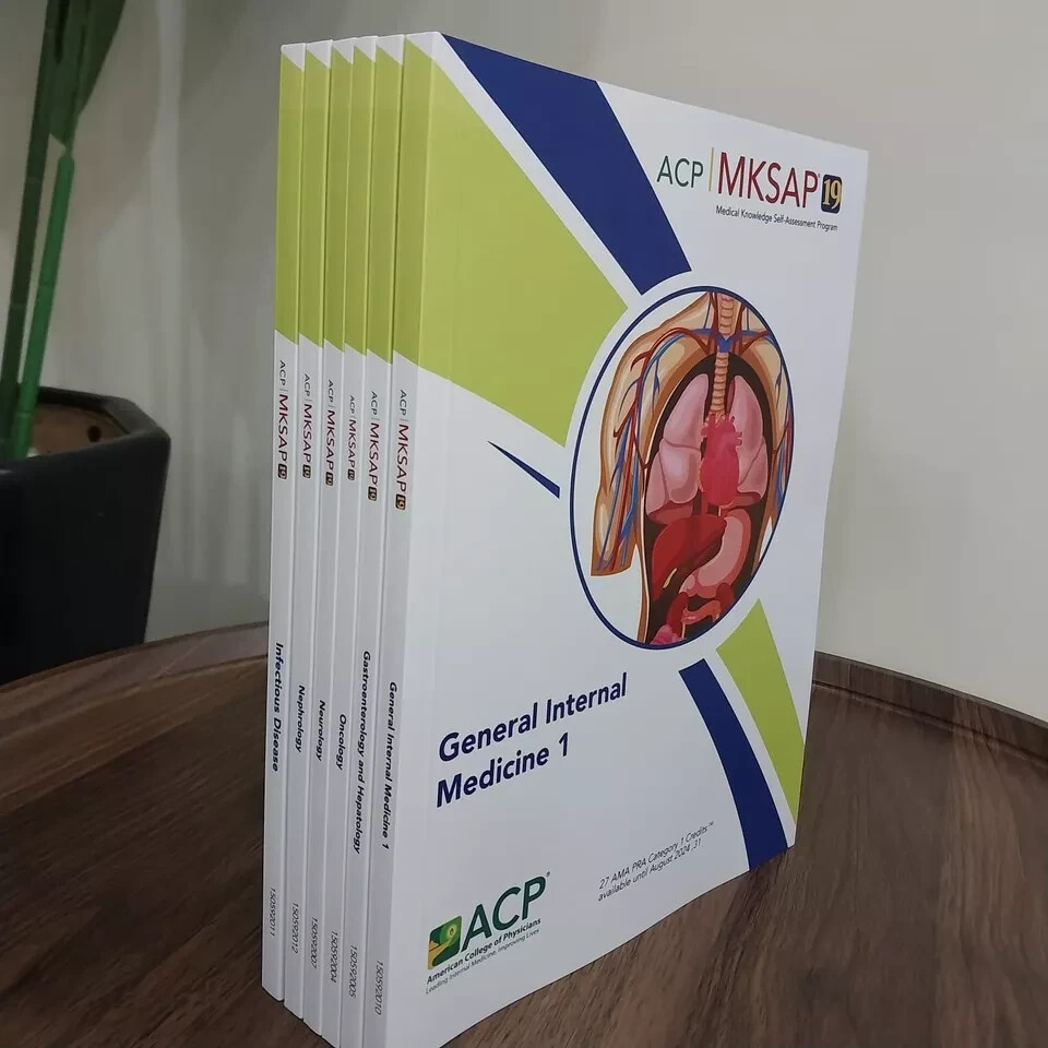 MKSAP 19 PART A & PART B BOOKS