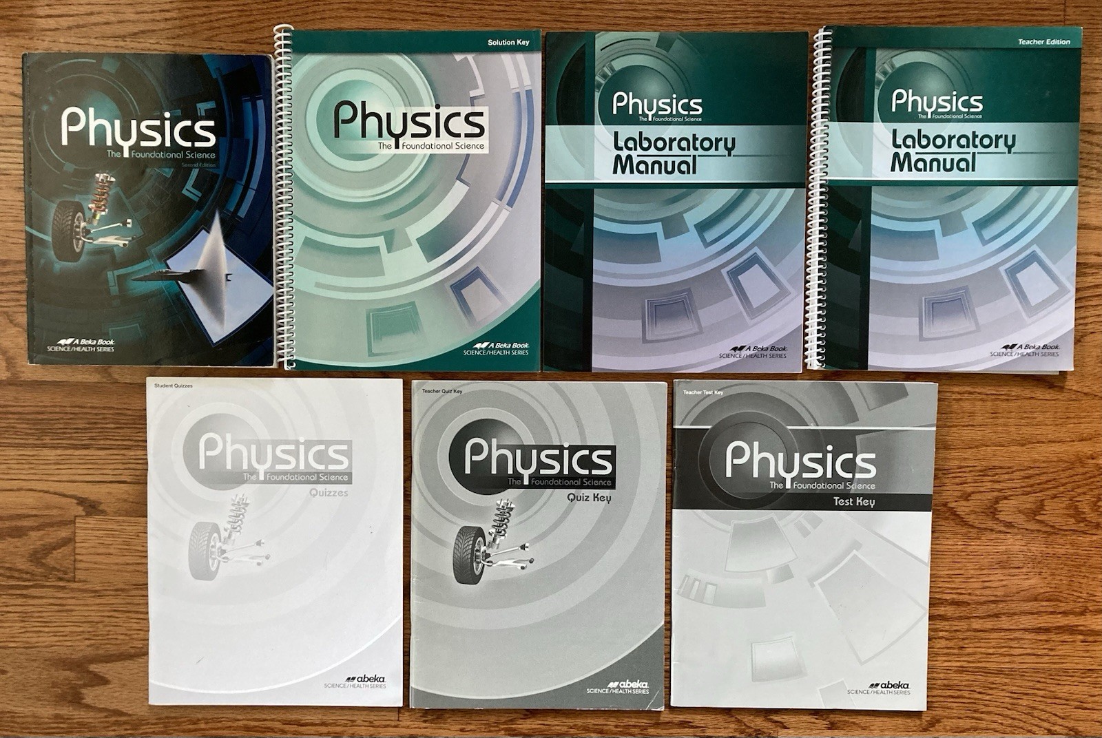 Abeka Physics the Foundational Science Textbook Lab Manual Quiz Book Answer Book