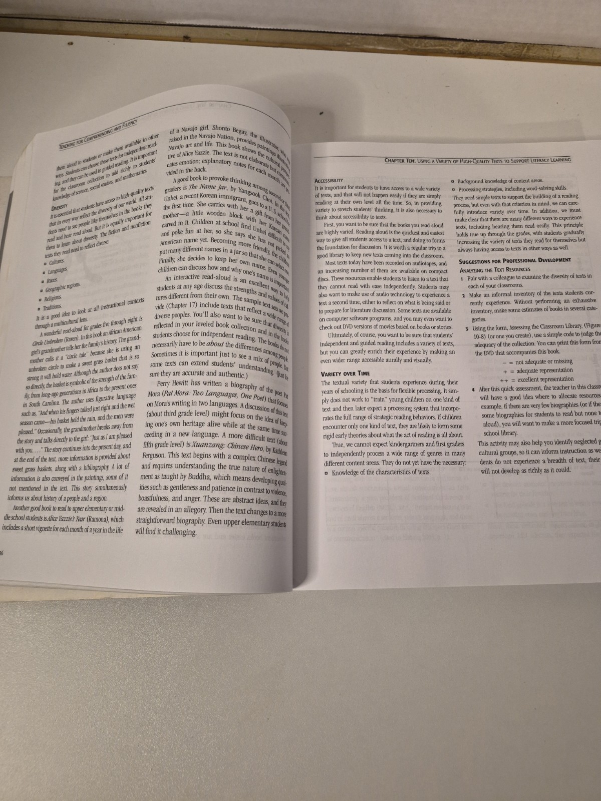 Teaching for Comprehending and Fluency: Thinking, Talking, and Writing, K-8