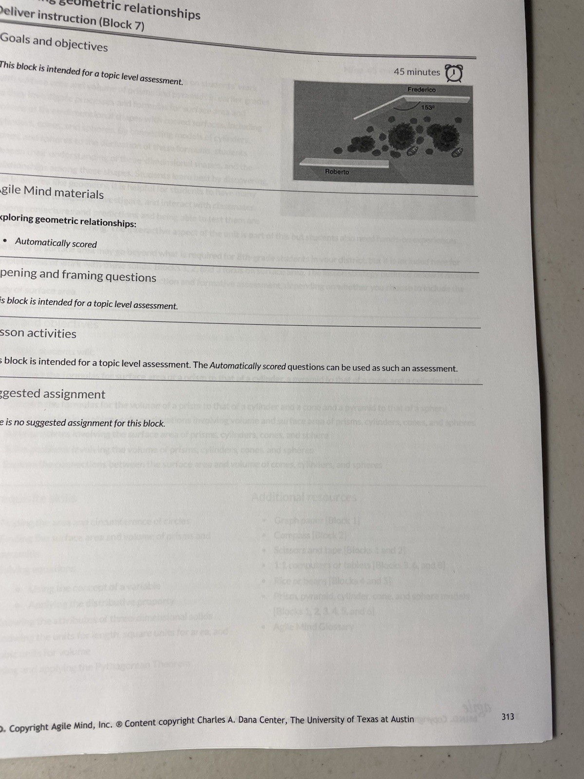 Mathematics Eight Advice For Instruction Teacher Edition