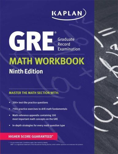 Kaplan Test Prep: GRE® Math by Kaplan (2013, Paperback, Workbook)