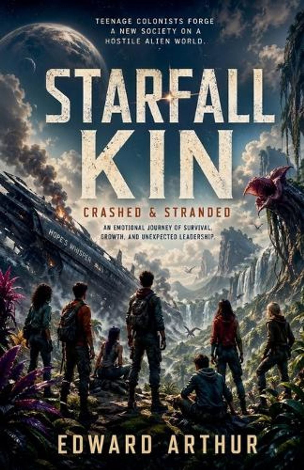 Starfall Kin by Edward Arthur Paperback Book