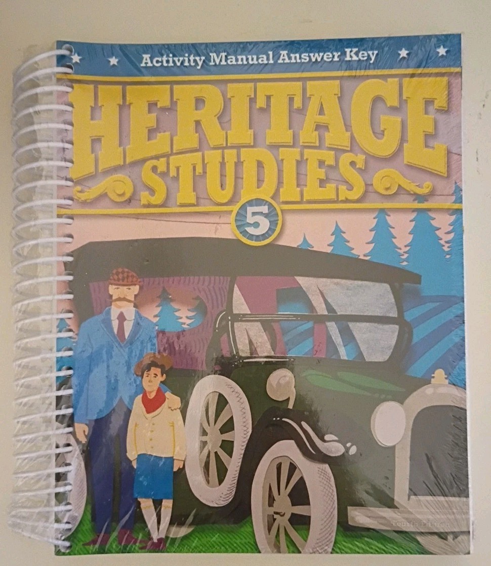 BJU Press – Heritage Studies 5 Activity Manual ANSWER KEY (4th edition)