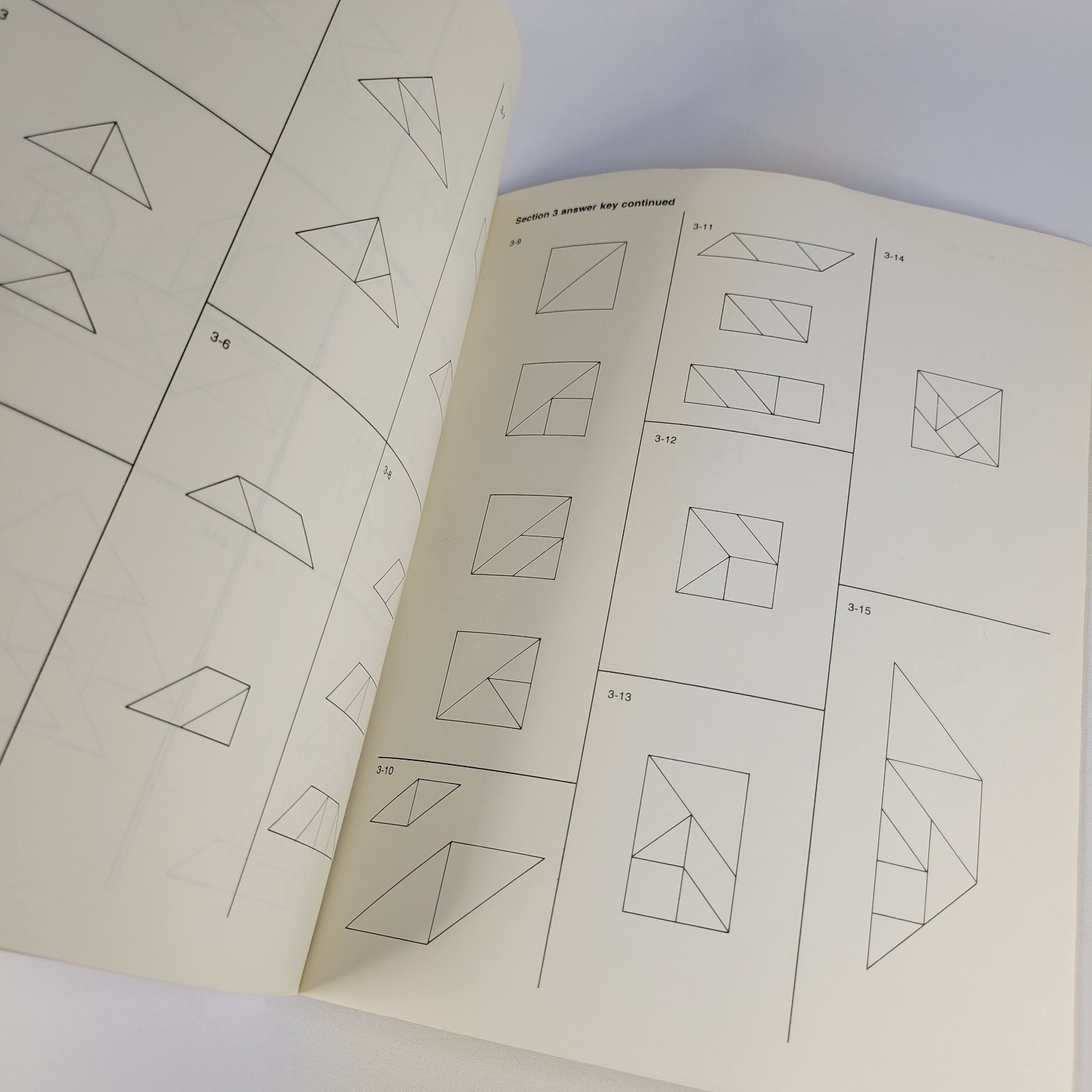 Vtg 1987 Learning Resources Tangramables Tangram Activity Book LR318 Homeschool