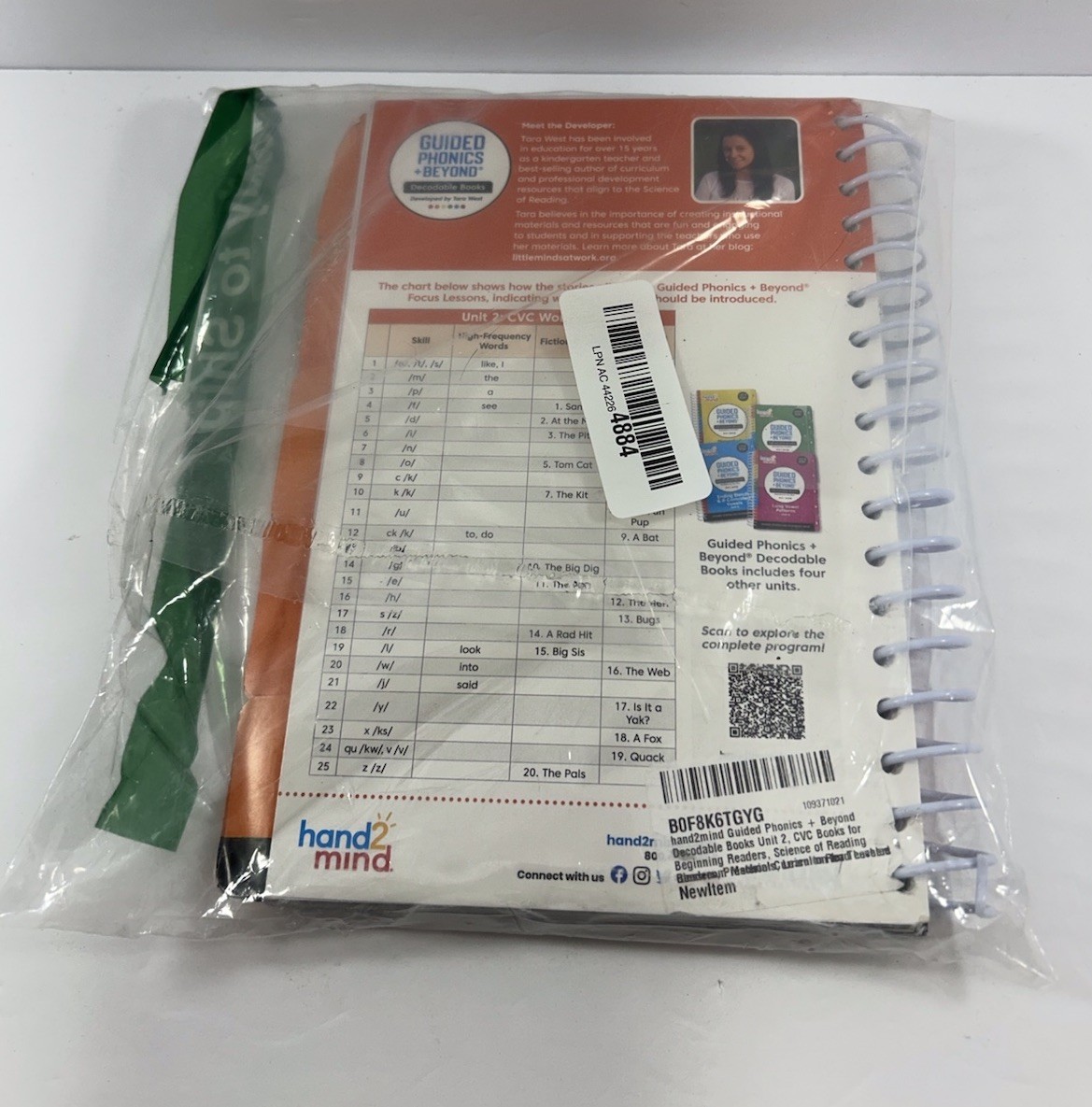 hand2mind Guided Phonics + Beyond Decodable Books Unit 2 CVC Words