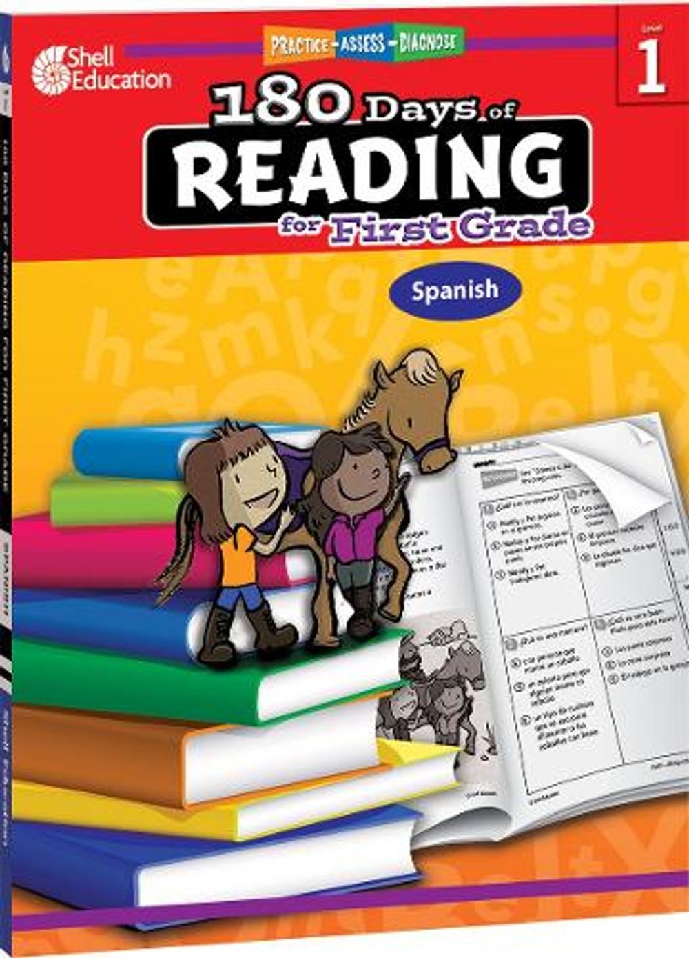 180 Days: Reading for First Grade: Practice, Assess, Diagnose by Suzanne Barcher