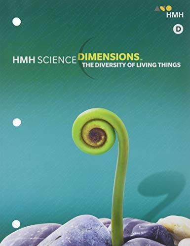 HMH Science Dimensions The Diversity Of Living Things D – Paperback – GOOD