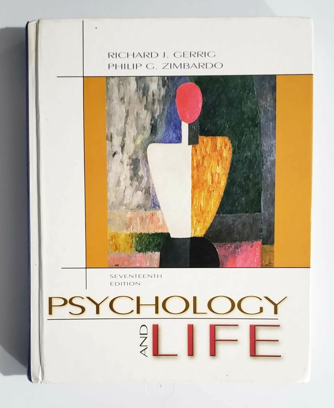 Psychology and Life 17th Edition.