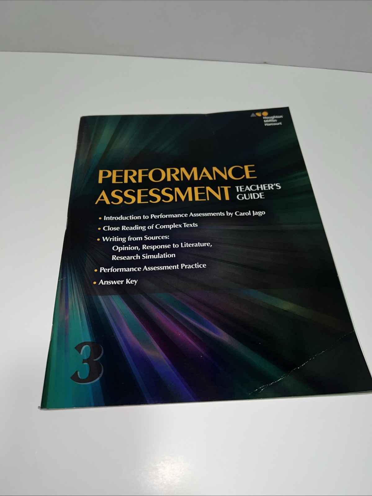 HOUGHTON MIFFLIN HARCOURT: PERFORMANCE TASK ASSESSMENT