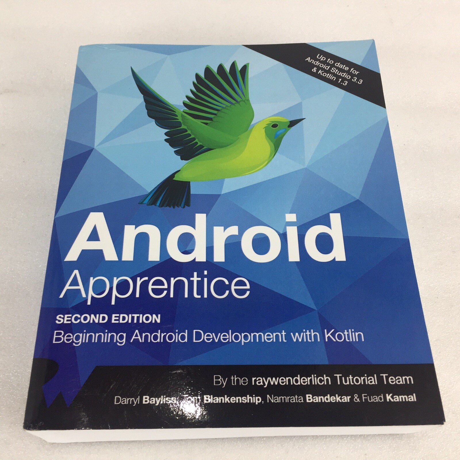 Android Apprentice: Beginning Android Development with Kotlin 1.3, 2nd Edition