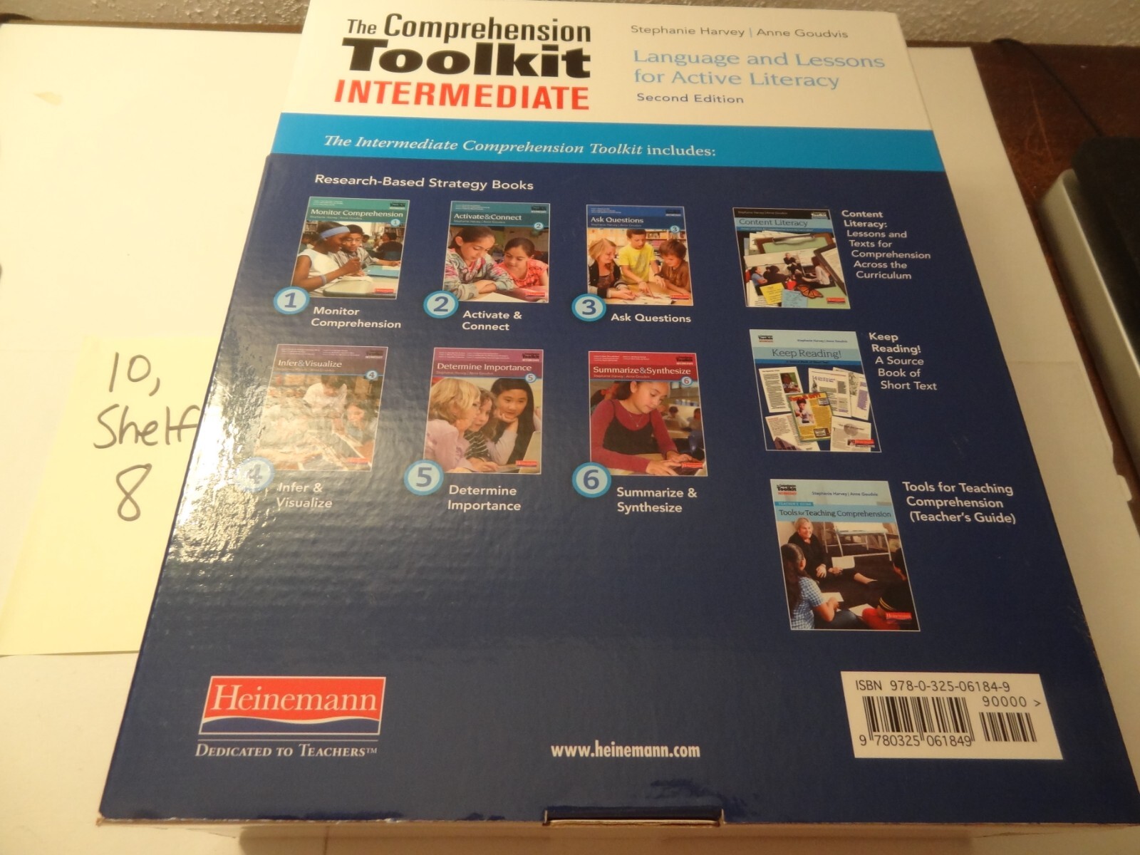 Heinemann The Intermediate Comprehension Toolkit, Second Edition, Grades 3-6