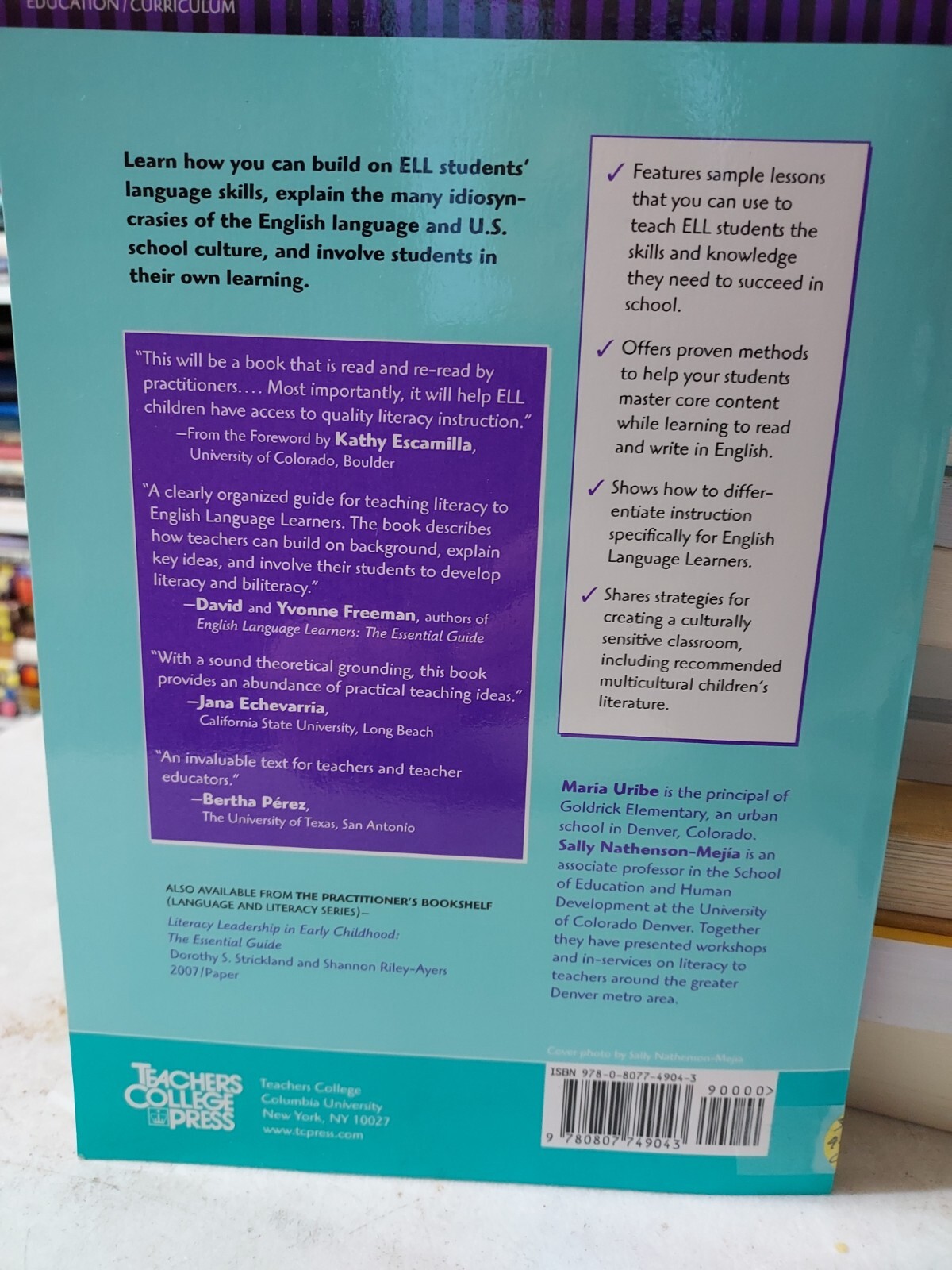 Literacy Essentials for English Language Learners Succ. Transitions K-5th HZ15