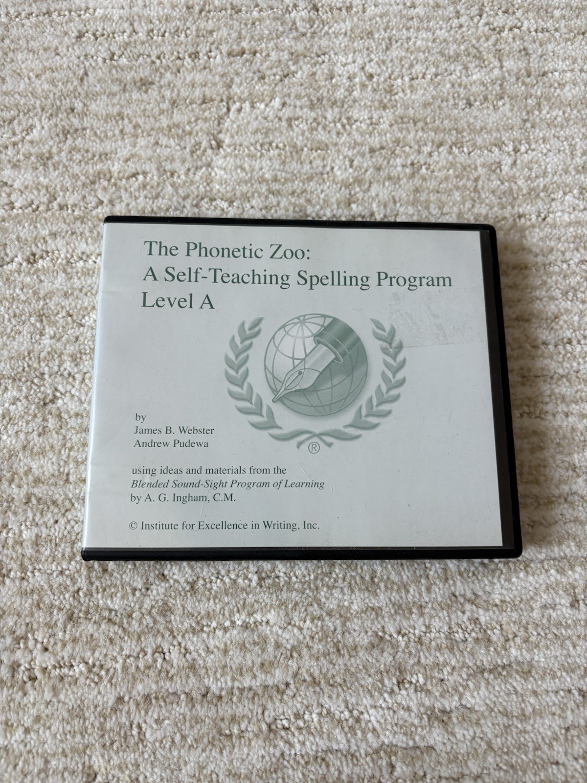 Excellence In Writing-Getting Started With The Phonetic Zoo Notes+cards+CDs