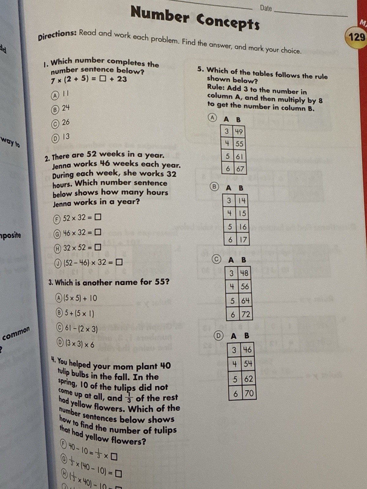 Ready to Test Grade 6 Workbook Math Reading Common Core Carson Dellosa