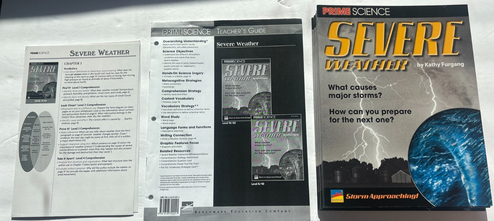 Prime Science Severe Weather Book Set – 6 Student Editions + 1 Teacher Guide